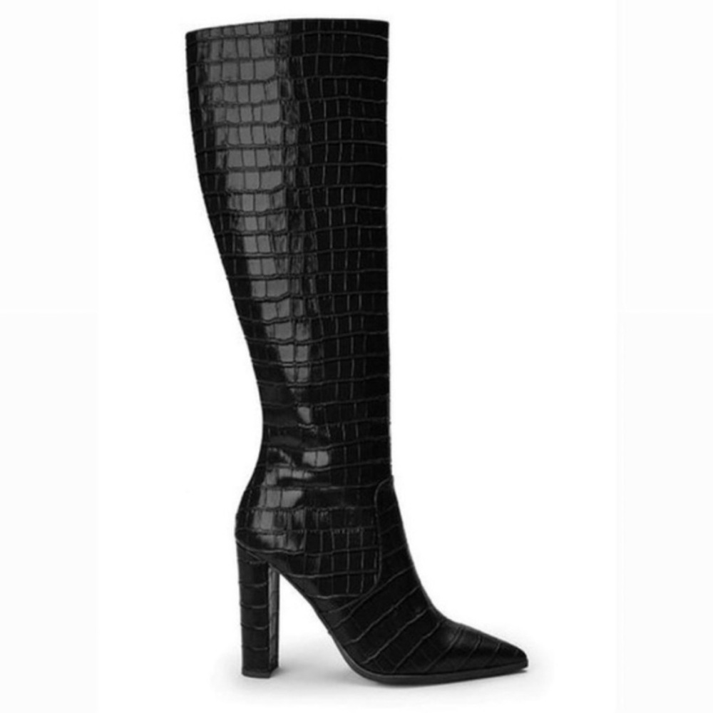 Tony Bianco Lucille Croc Calf Boots